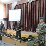 На базе средней школы №1 райцентра прошла профориентационная встреча с представителями военных комиссариатов