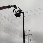 Энергетиками Будакошелевщины ведутся восстановительные работы в распределительных сетях