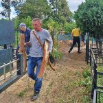Ранее судимые граждане приняли участие в наведении порядка после разбушевавшейся стихии