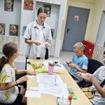 В картинной галерее им. Е.Е. Моисеенко прошел мастер-класс «Волшебное искусство оригами»