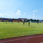 Сегодня в Рогачеве состоялся футбольный матч между ФК «Буда-Кошелево» и «Днепр-Рогачев»