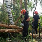 Даже в свой профессиональный праздник спасатели на страже