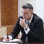 Заместитель председателя райисполкома Владимир Ковалев встретился с трудовым коллективом РЭСа
