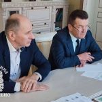 Председатель облисполкома Иван Крупко встретился с генеральным директором ОАО «Управляющая компания холдинга «Белавтодор» Юрием Масюком