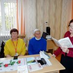 В центральной библиотеке прошла литературная композиция «Тепло материнского сердца»