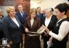 Современные подходы в военно-патриотическом воспитании обсуждают участники выездного заседания президиума областного Совета депутатов на Мозырщине