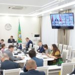 Участие в коллегии комитета по сельскому хозяйству и продовольствию облисполкома из студии Житковичского райисполкома принимает губернатор Иван Крупко