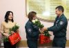 В Буда-Кошелевском РОЧС поздравили сотрудниц с Днем матери