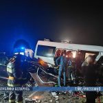 Сегодня в Светлогорском районе произошло лобовое столкновение. Шесть человек погибли, десять доставлены в больницу