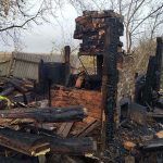 20 октября в д. Шарибовка горела баня