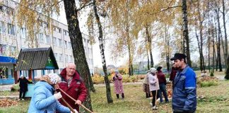 Большой объем работ выполняется сегодня и на сельских территориях