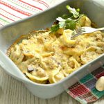 Пельмени под сливочным соусом