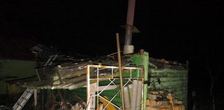 1 ноября в д. Бацунь горела баня