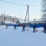 Помощь в устранении последствий непогоды коммунальной службе оказывают лица, состоящие на учете в уголовно-исполнительной инспекции ОВД Буда-Кошелевского райисполкома