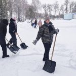 Кипела работа в рамках областного субботника в населенных пунктах Узовского сельсовета