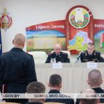 Годовые итоги оперативно-служебной деятельности подвели в Буда-Кошелевском и Речицком РОВД