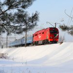 БЖД: на отдельных участках поезда следуют с отклонением от графика