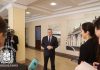 Председатель облисполкома Иван Крупко рассказал журналистам об устранении последствий снегопада на Гомельщине после доклада Главе государства