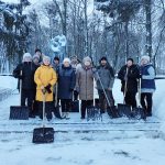 К областному субботнику подключились и жители Морозовичского сельсовета