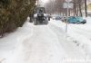 На Будакошелевщине продолжается расчистка дорог и пешеходных дорожек от снега