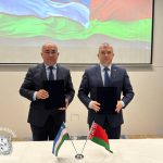 Во второй день визита в Узбекистан председатель облисполкома Иван Крупко встретился с хокимом Ташкентской области Зоиром Мирзаевым