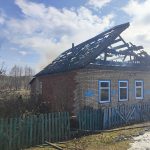 19 марта в д. Ховхло горел жилой дом