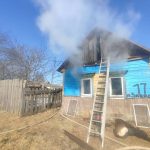 17 марта в п. Завидовка горел дом. Пострадавших нет