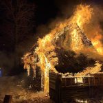 В п. Интернационал горел жилой дом. Пострадавших нет