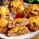 Мясные гнезда с грибами