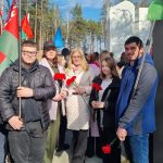 Делегация района приняла участие в памятных мероприятиях, посвященных 82-й годовщине со дня освобождения узников лагеря смерти «Озаричи»