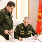 С 24 по 26 марта под руководством начальника Генерального штаба Вооруженных Сил — первого заместителя Министра обороны Беларуси генерал-майора Павла Муравейко проводится тренировка по управлению формированием территориальных войск