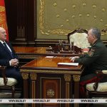Кадровый вопрос и выводы после проверки ВС. Александр Лукашенко принял с докладом министра обороны