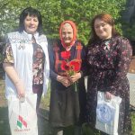 В преддверии Дня Победы поздравления принимает Ефросинья Рубанова