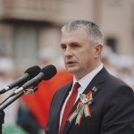 Митинг на площади Труда продолжил праздничные мероприятия в Гомеле