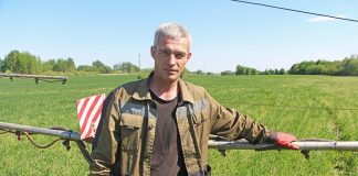 В филиале ОАО «Гомсельмаш» «Юбилейный-Агро» вносят гербициды на поля с озимой пшеницей