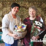Валентина Шруб принимала поздравления с Днем Победы