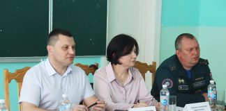 Информационно-пропагандистская группа райсовета под руководством председателя районного Совета депутатов Сергея Халдая встретилась с коллективом Потаповской школы