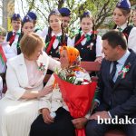 Член Совета Республики, председатель Гомельского областного Совета депутатов Екатерина Зенкевич поздравила с Днем Победы узницу фашистского концлагеря «Озаричи», жительницу г.п. Уваровичи Марию Юрьевну Пинчук