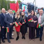 Делегация района во главе с председателем районного Совета депутатов Сергеем Халдаем принимает участие в праздничных мероприятиях, посвященных Дню Победы, в Гомеле