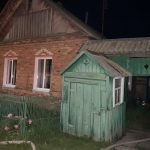 9 июня в д. Пуща горел жилой дом