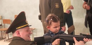Немного военной подготовки для воспитанников лагерей