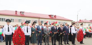 Помним прошлое, чтобы ценить настоящее! На митинге-реквиеме, посвященном Дню Независимости Республики Беларусь и 82-й годовщине освобождения Беларуси от немецко-фашистских захватчиков, будакошелевцы почтили память героев-освободителей