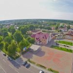 Поздравление председателя районного исполнительного комитета Валентина Ундруля и председателя районного Совета депутатов Сергея Халдая с Днем образования Буда-Кошелевского района