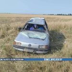 В Буда-Кошелевском районе опрокинулся автомобиль