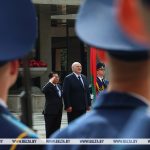 Лукашенко и Мин Аун Хлайн встретились для переговоров во Дворце Независимости