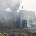 На льнозаводе в Кривске ликвидировали возгорание