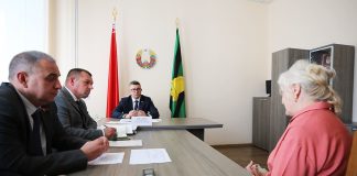 Министр юстиции Республики Беларусь Евгений Коваленко с рабочей поездкой посетил Буда-Кошелевский район