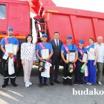 Слова признательности и заслуженные награды сегодня принимали хлеборобы КСУП «Губичи»