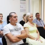 Генеральный директор КПРСУП «Гомельоблдорстрой» Игорь Кравченко встретился с коллективом Буда-Кошелевского производственного участка филиала «Энергосбыт» РУП «Гомельэнерго»