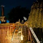 В п. Широкое ликвидировали пожар. Горела баня